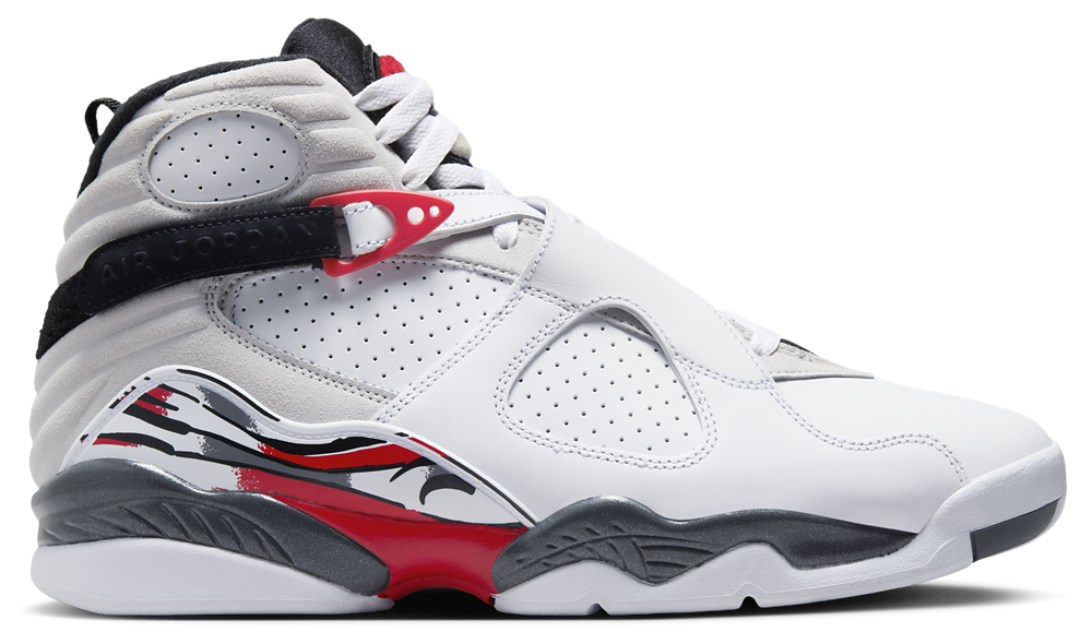 Jordan Retro 8 - Boys' Grade School White/Black/True Red product view