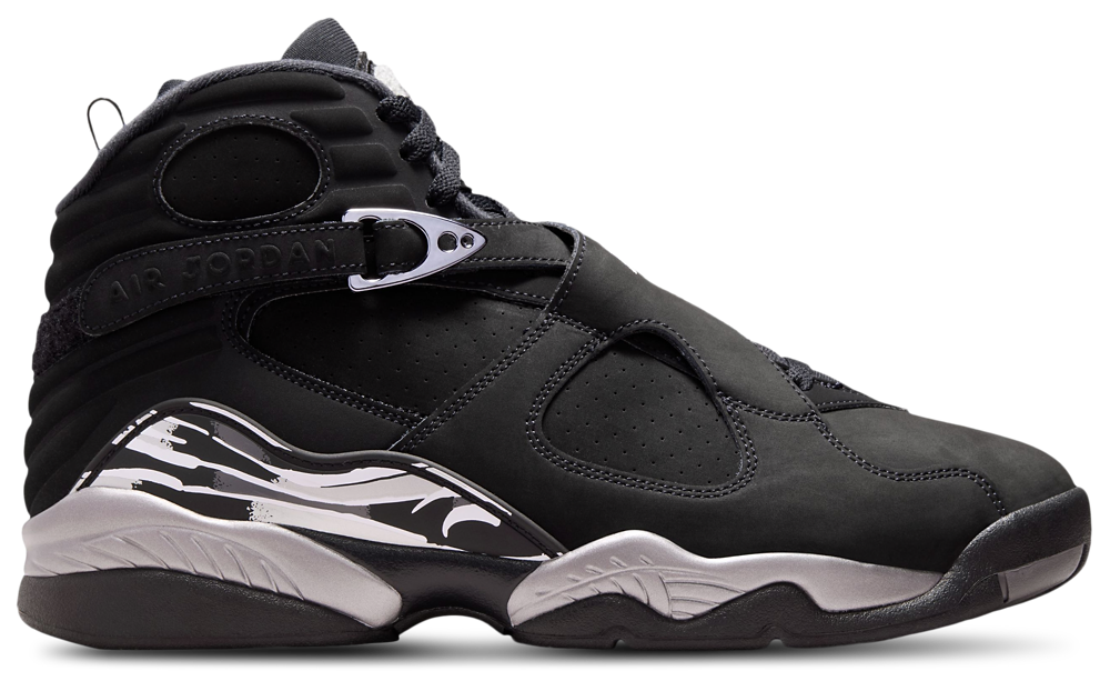 Jordan Retro 8 - Men's Chrome/Black product view