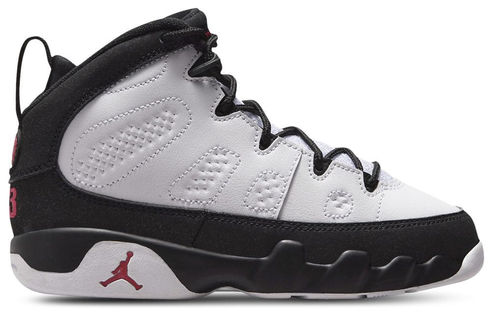 Jordan Retro 9 - Boys' Preschool Black/Red/White product view