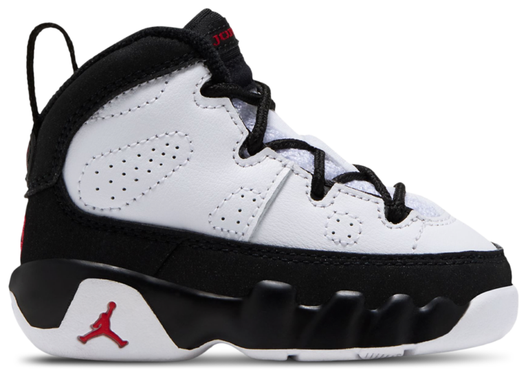 Jordan Retro 9 - Boys' Toddler White/Red/Black product view