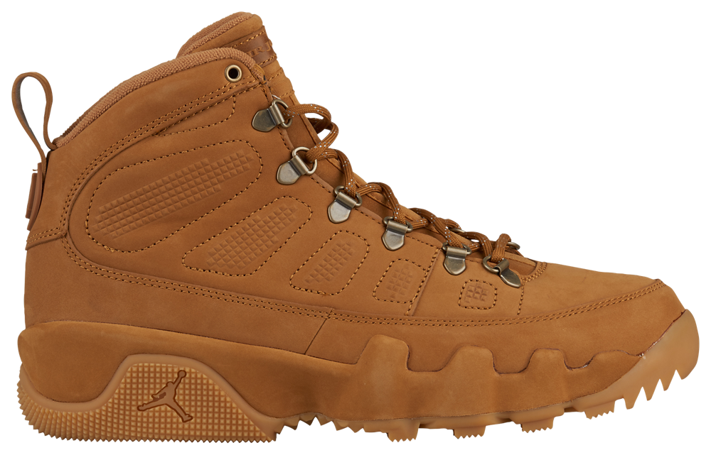 Jordan Retro 9 NRG Boots - Men's Wheat/Wheat/Baroque Brown product view