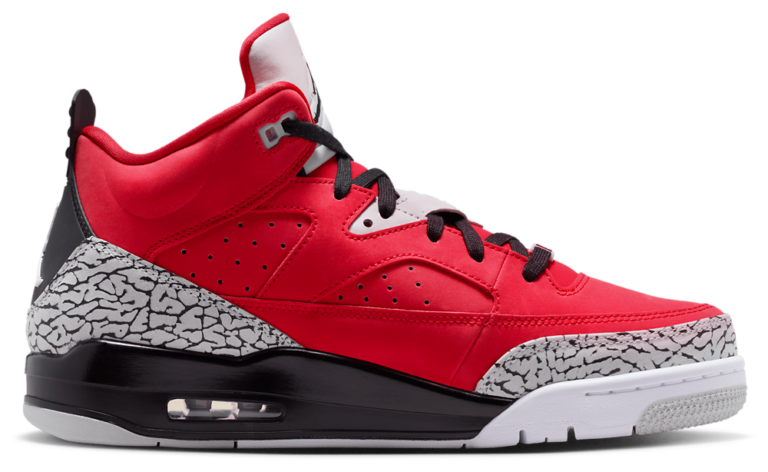Jordan Son of Mars Low - Men's Fire Red/Black/Grey Mist product view