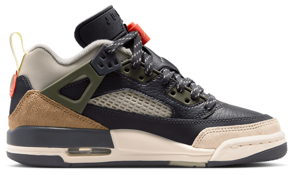 Jordan Spizike Low - Boys' Grade School Anthracite/Spruce Fog/Lt Wild Mango product view