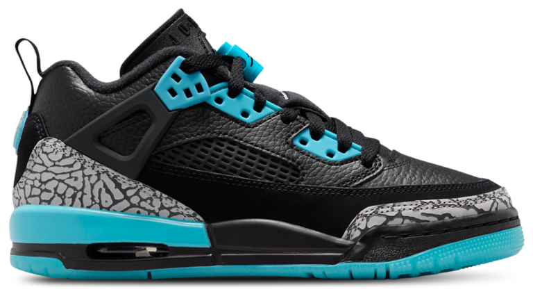 Jordan Spizike Low - Boys' Grade School Black/Wolf Grey/Gamma Blue product view