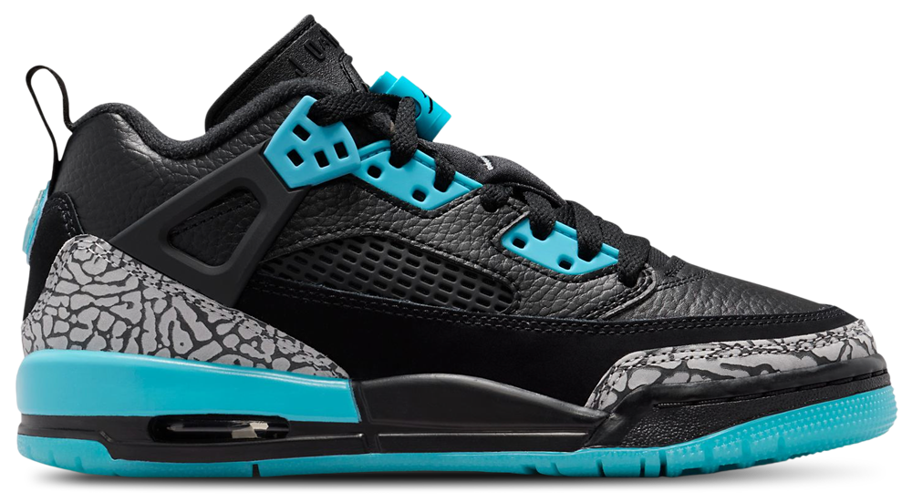 Jordan Spizike Low - Boys' Grade School Black/Wolf Grey/Gamma Blue product view