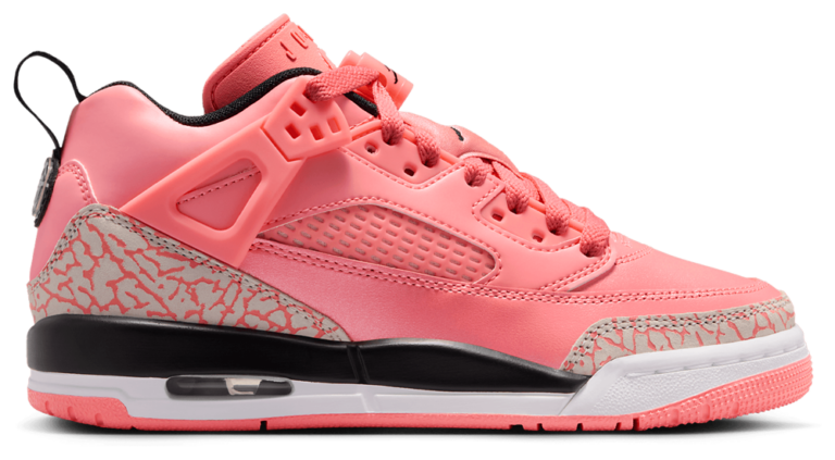 Jordan Spizike Low - Boys' Grade School Pink Gaze/White/Black product view