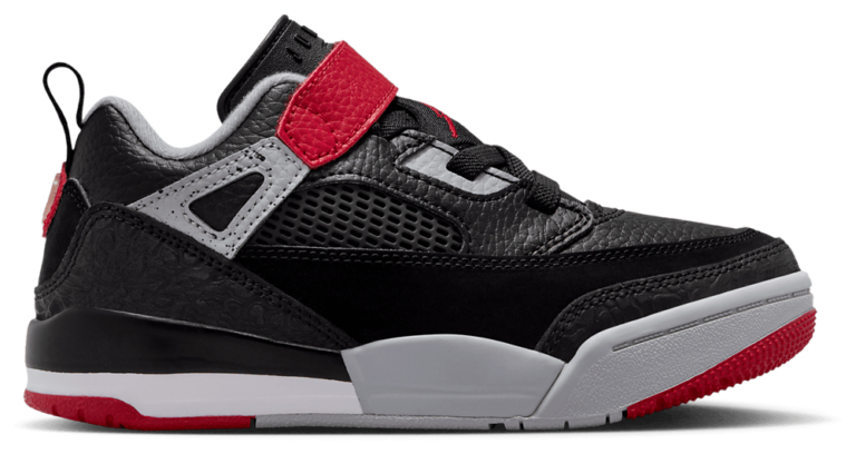 Jordan Spizike Low - Boys' Preschool Gym Red/Black/Wolf Gray product view