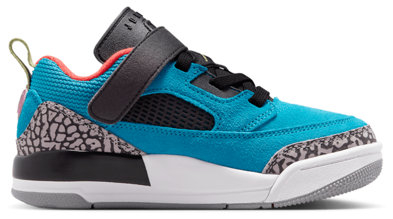 Jordan Spizike Low - Boys' Preschool Vivid Green/Neo Turquoise/Light Crimson product view