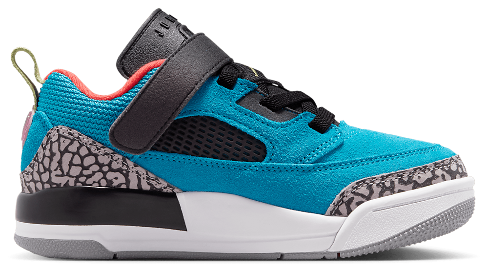 Jordan Spizike Low - Boys' Preschool Vivid Green/Neo Turquoise/Light Crimson product view
