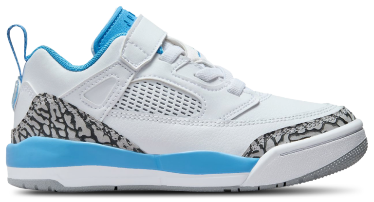 Jordan Spizike Low - Boys' Preschool White/University Blue/Grey product view