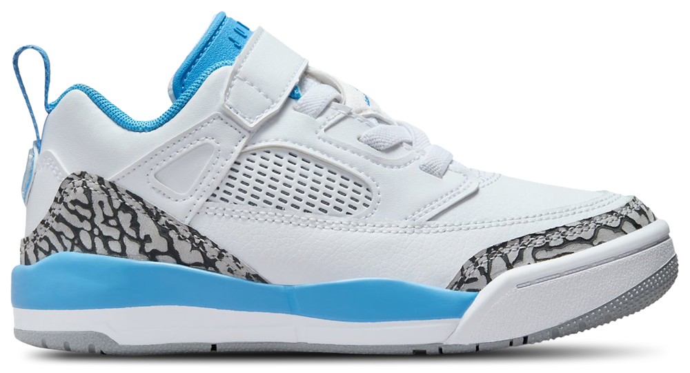 Jordan Spizike Low - Boys' Preschool White/University Blue/Grey product view
