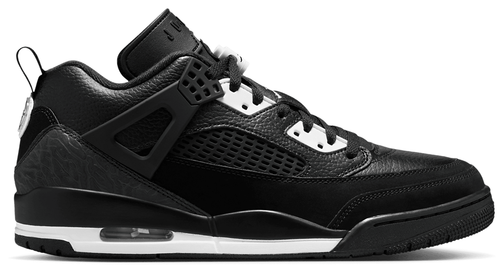 Jordan Spizike Low - Men's Black/White/Black product view