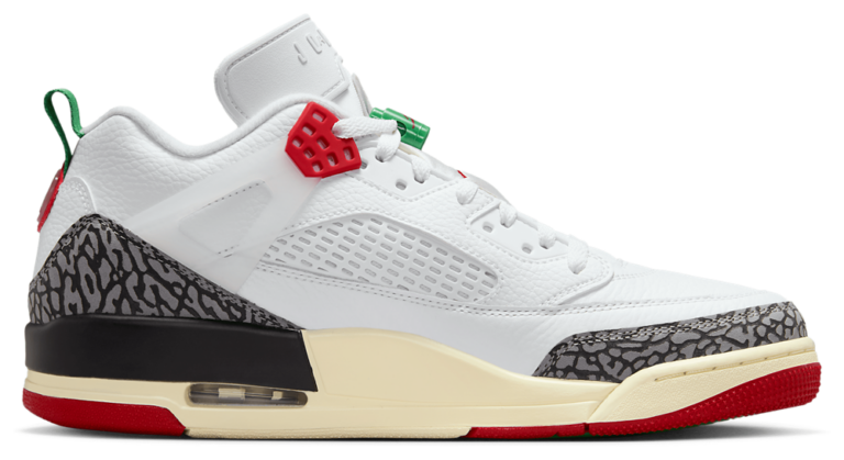 Jordan Spizike Low - Men's Black/White/Varsity Red product view