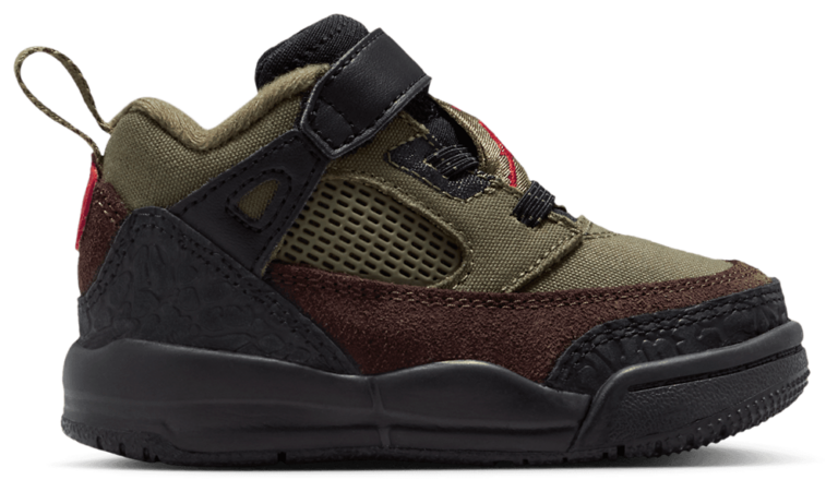 Jordan Spizike Low V2 - Boys' Toddler Medium Olive/Black product view