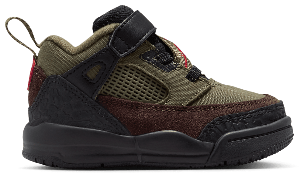 Jordan Spizike Low V2 - Boys' Toddler Medium Olive/Black product view