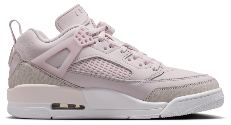 Jordan Spizike Low - Women's Pearl Pink/Wolf Grey/Sail product view