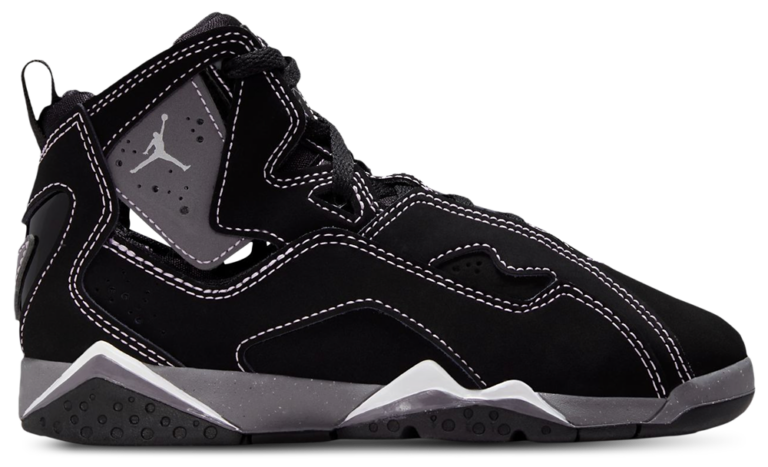 Jordan True Flight - Boys' Preschool Silver/Black product view