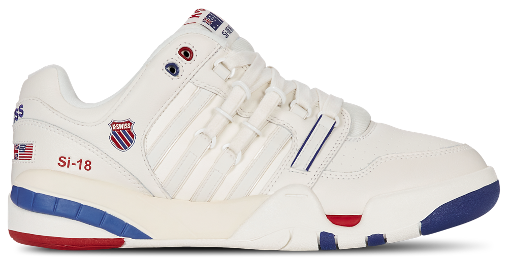 K-Swiss SI-18 International Heritage - Men's Classic Blue/Brilliant White/Red product view