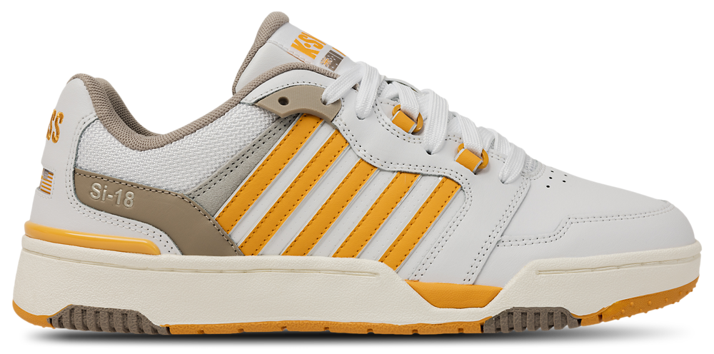 K-Swiss SI-18 Rival - Men's Taupe/White/Jurrasic Gold product view