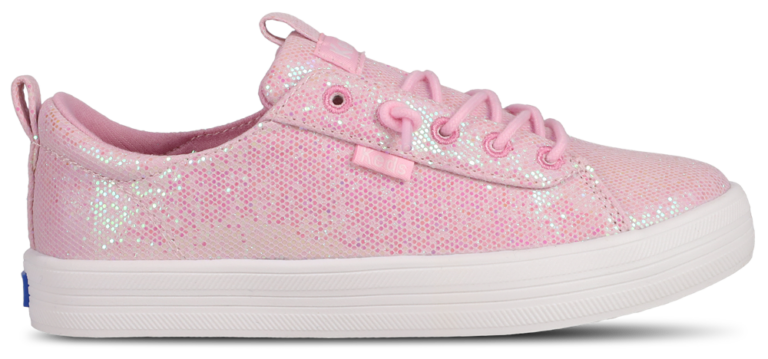 Keds Kara Slip On - Girls' Grade School Pink Glitter product view