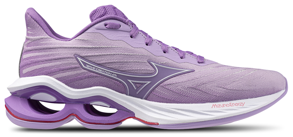 Mizuno Wave Creation 25 SSW - Women's Crocus Petal/White product view