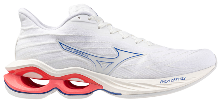 Mizuno Wave Creation 25 SSW - Women's White/Pearl Blue product view