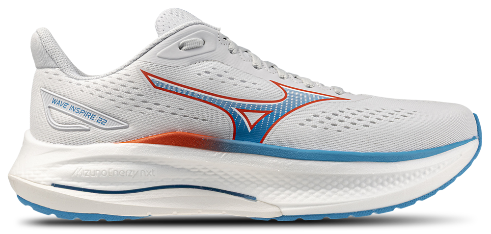 Mizuno Wave Inspire 22 - Men's Grey/Blue product view