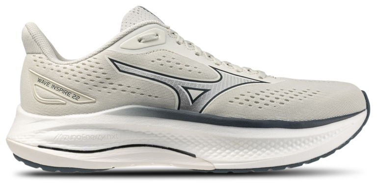 Mizuno Wave Inspire 22 - Men's Grey/White product view