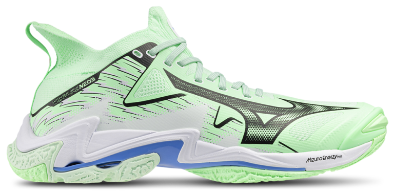 Mizuno Wave Lightning NEO 3 - Men's Neo Mint/White product view