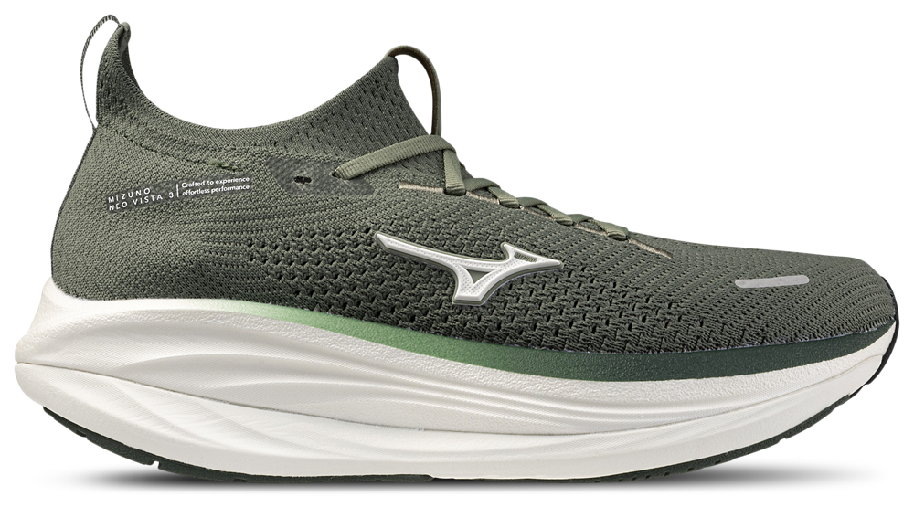 Mizuno Wave Neo Vista 3 - Men's Green/White product view