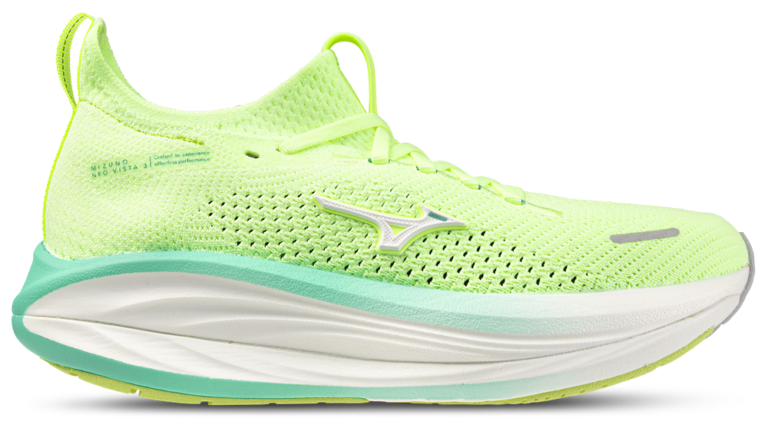 Mizuno Wave Neo Vista 3 - Women's Green/White product view