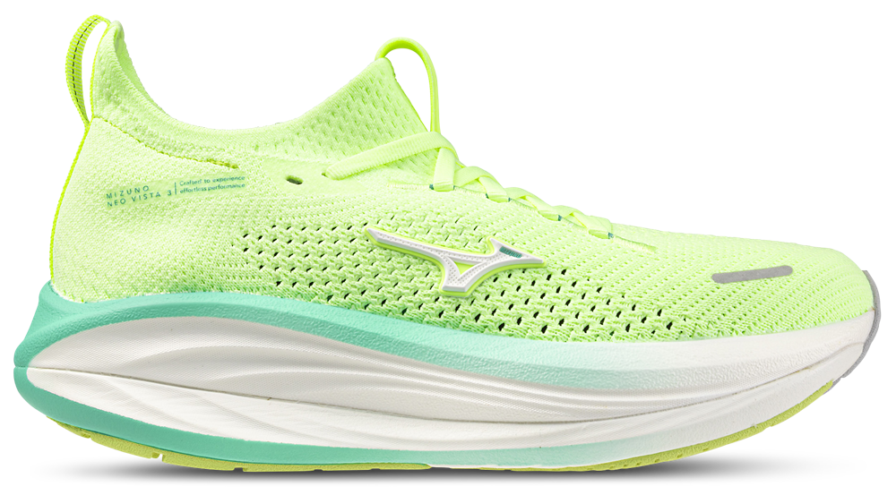 Mizuno Wave Neo Vista 3 - Women's Green/White product view