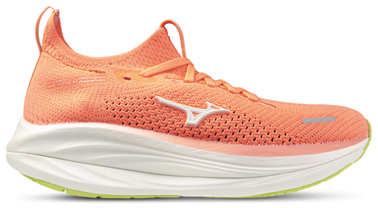 Mizuno Wave Neo Vista 3 - Women's Pink/White product view
