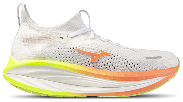 Mizuno Wave Neo Vista 3 - Women's White/Pink product view