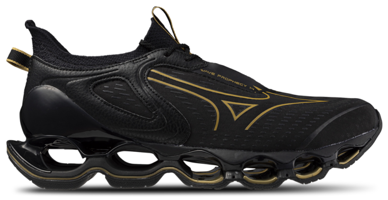Mizuno Wave Prophecy 14 - Men's Black/Gold product view