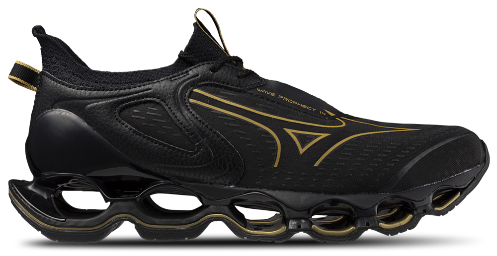 Mizuno Wave Prophecy 14 - Men's Black/Gold product view