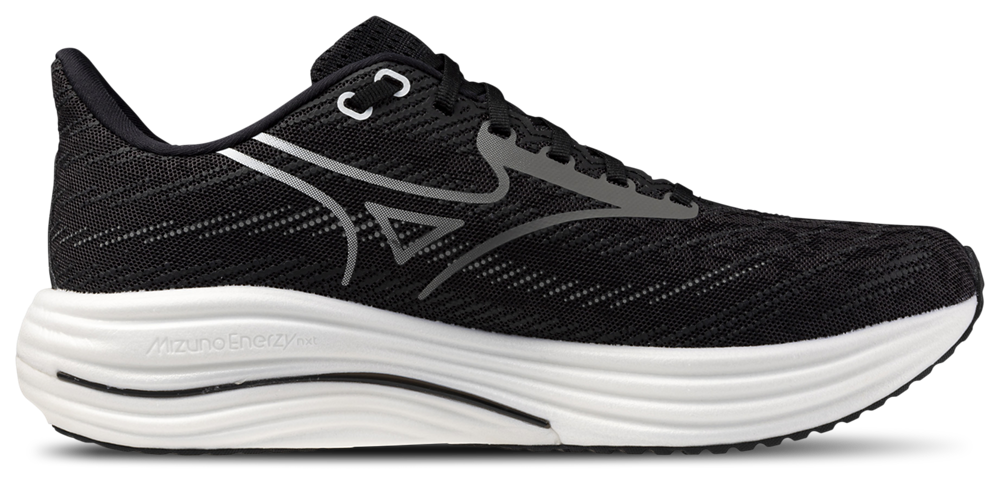 Mizuno Wave Rider 29 Wide - Men's Black Sand/Quiet Shade product view