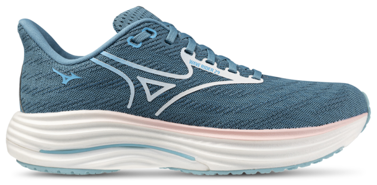 Mizuno Wave Rider 29 Wide - Women's Larkspur/White product view