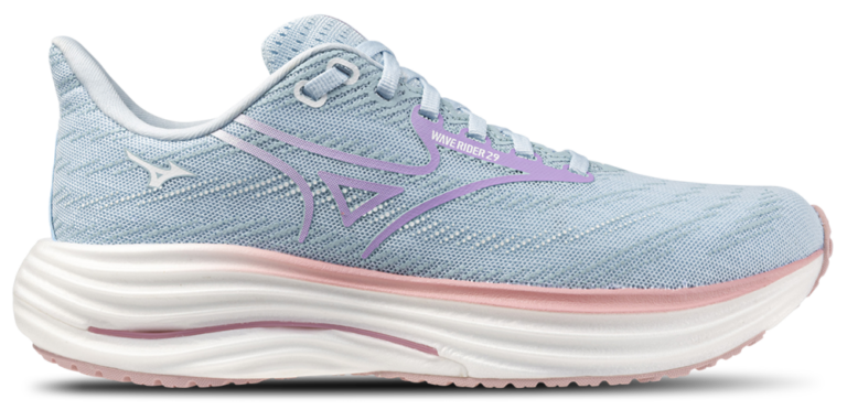 Mizuno Wave Rider 29 Wide - Women's Nantucket Breeze/Orchid Petal product view