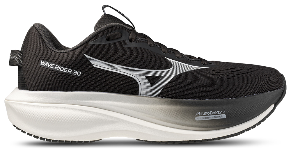 Mizuno Wave Rider 30 D Wide - Women's Black/White product view