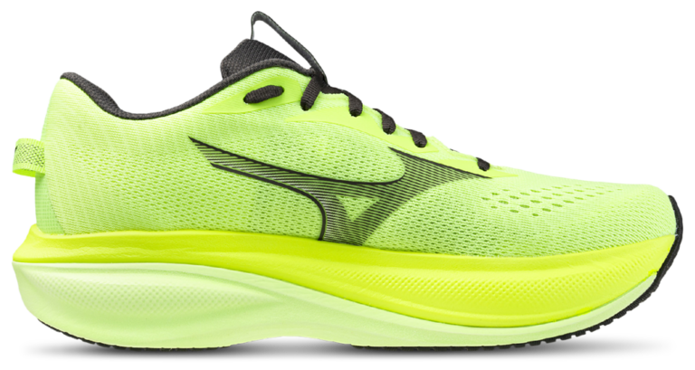 Mizuno Wave Rider 30 - Men's Green/Black product view