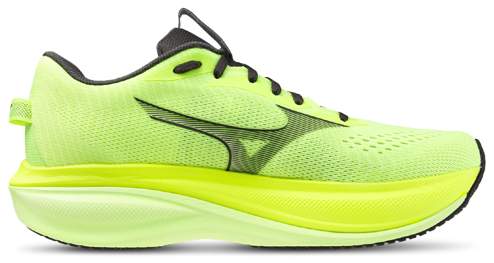 Mizuno Wave Rider 30 - Men's Green/Black product view
