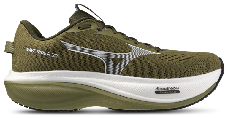 Mizuno Wave Rider 30 - Men's Green/White product view