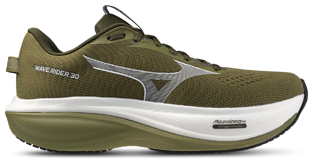 Mizuno Wave Rider 30 - Men's Green/White product view