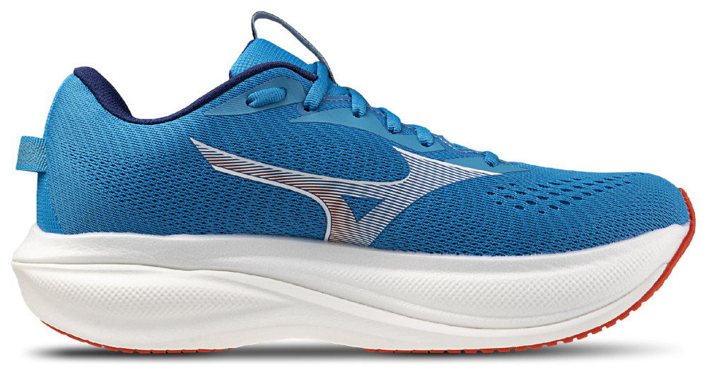 Mizuno Wave Rider 30 - Men's White/Blue product view