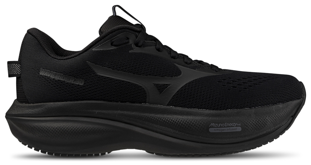 Mizuno Wave Rider 30 - Women's Black/Black product view