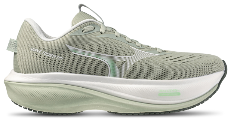 Mizuno Wave Rider 30 - Women's Green/White product view