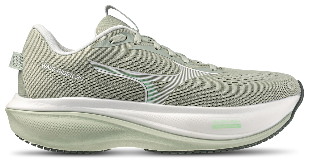 Mizuno Wave Rider 30 - Women's Green/White product view