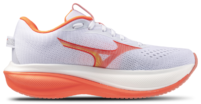 Mizuno Wave Rider 30 - Women's White/Pink product view