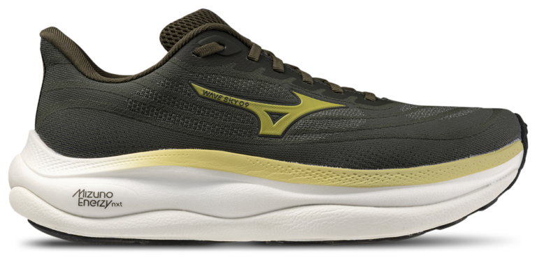 Mizuno Wave Sky 9 - Men's Green/Yellow product view